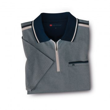 Struktur-Poloshirt