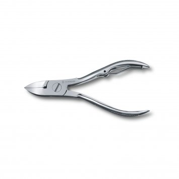 Nagelzange mit karierten Schenkeln