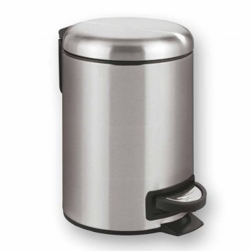 Kosmetik-Treteimer aus Edelstahl
