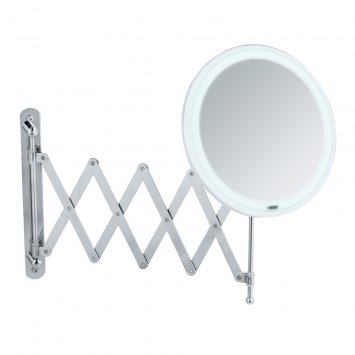 LED-Teleskop-Wandspiegel