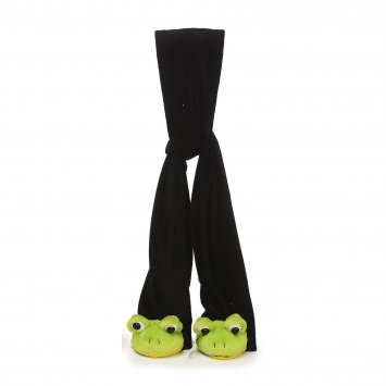 Schal aus Plüsch Frosch