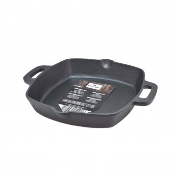 Pfanne Eckig mit Griffen