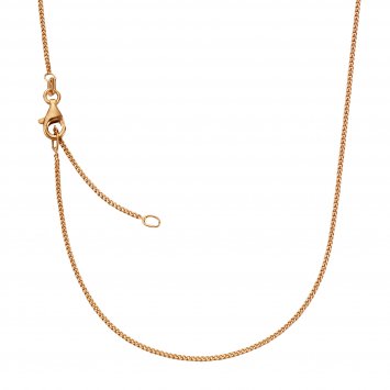 Collier 925/- Sterling Silber rotverg. 42+3cm