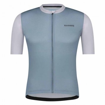Herren Radshirt, kurzarm, blau
