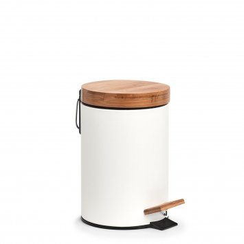 Kosmetikeimer 3 Liter Weiß Scandi