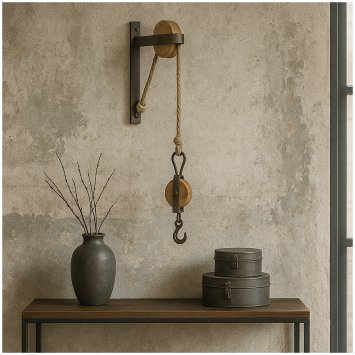 Dekohaken Wandhaken im Industrie Stil tolle Wanddekoration