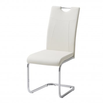 Esszimmerstuhl Beige Kunstleder Kelly C