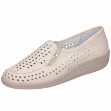 Damen-Slipper, beige 37