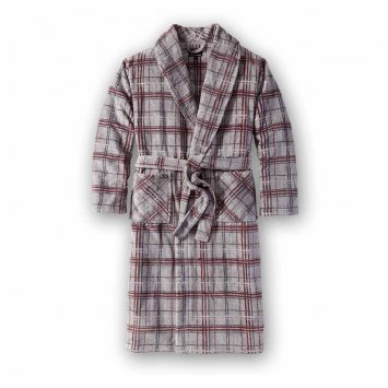 Hochwertiger Fleece-Bademantel