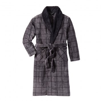 Hochwertiger Fleece-Bademantel