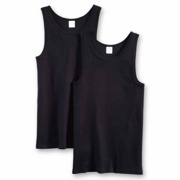 Feinrippshirt 2er-Pack