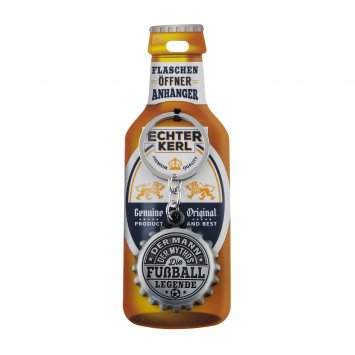 Echter Kerl Flaschenöffner Fußballer