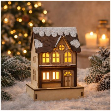 LED Stadthaus Weihnachtsdekoration