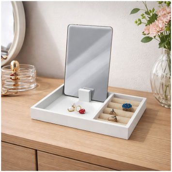 Schmuckaufbewahrung Viola mit Spiegel