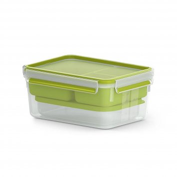 Lunchbox XL mit Einsätzen Clip   Go