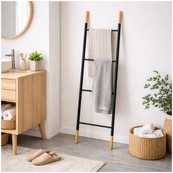 Handtuchleiter Bambus