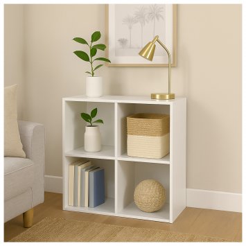 Regal 60x60 Thekla Weiß