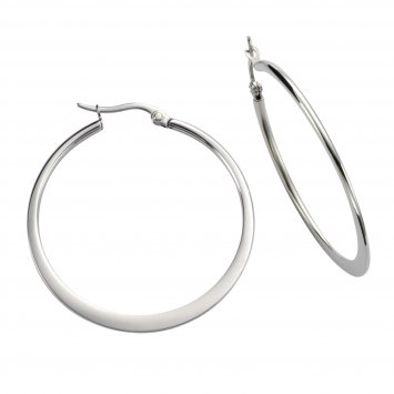 Ohrringe Edelstahl 3,9cm Durchmesser