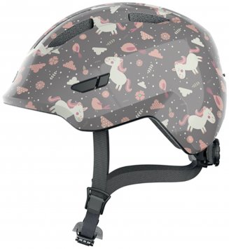 Kinder-Freizeithelm "Smiley 3.0" grey horse shiny