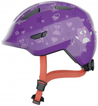 Kinder-Freizeithelm "Smiley 3.0" purple star shiny