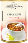 Chinesische Suppe Sauer-Scharf