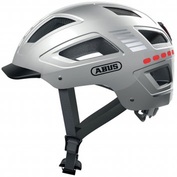 Fahrradhelm "Hyban 2.0 LED" silber