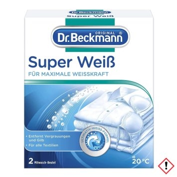 Dr.Beckmann Super Weiß/Anti-Grau 80g