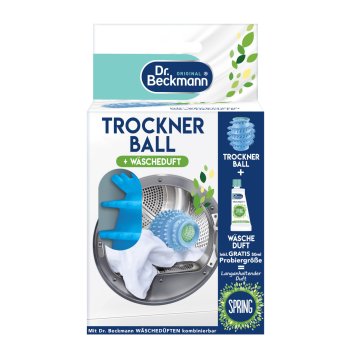 Dr. Beckmann Trocknerball inklusive Wäscheduft Probe Packung