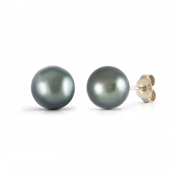 Ohrringe Weißgold 585 Tahiti-Perle 8-8,5mm