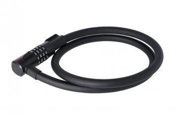 Zahlen-Kabelschloss KS 415 Code, Länge 110cm, Ø15mm, schwarz