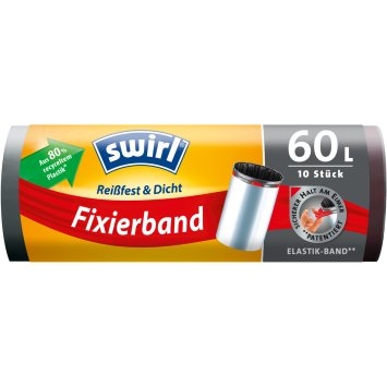 Swirl 60l Fixierband-Müllbeutel