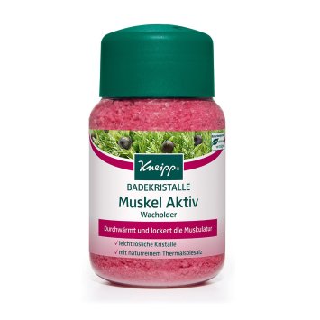 Badekristalle Muskel Aktiv Wacholder Durchwärmt und lockert 500g