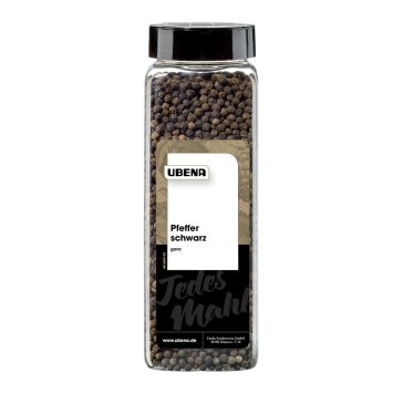 Ubena Pfeffer ganz schwarz frisches und intensives Pfefferaroma 500g