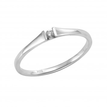 Ring Gold 585 mit Brillant 0,04ct.