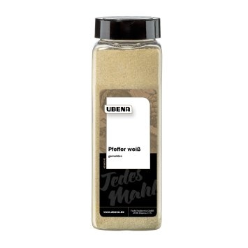 Ubena Pfeffer weiß gemahlen milder aromatischer Geschmack 600g