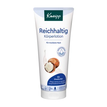 Kneipp Reichhaltig Körperlotion für trockene Haut mit Bio Sheabutter 200ml