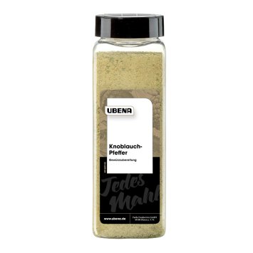 Ubena Knoblauch Pfeffer Gewürzzubereitung vielseitige Mischung 600 g