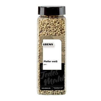 Ubena Pfeffer ganz weiß feines markantes Aroma Packung 600 g
