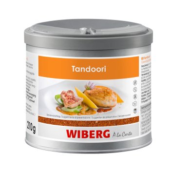 Wiberg Tandoori Gewürzzubereitung indischer Art Packung 210g
