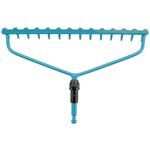 Gardena combisystem Bügelrechen Robuste Harke mit 14 Zinken 360mm Breite