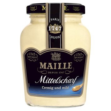 Maille mittelscharfer feinwuerziger Senf cremig klassisch 200 ml
