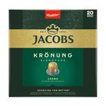 Jacobs Krönung Röstkaffee Kapseln Crema  20 Stück Packung 104g