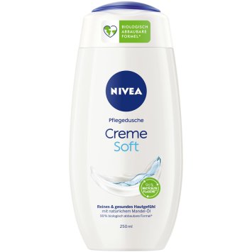 Nivea Cremedusche Soft Pflegedusche mit Mandelöl 250ml 4er Pack
