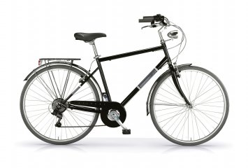 Citybike 28 Zoll " Silvery" Man, schwarz