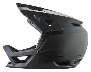 MTB-Fahrradhelm Roca, schwarz matt