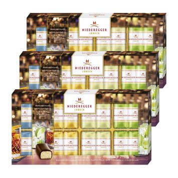 Niederegger Marzipan Klassiker Variationen alkoholisch 200g 3er Pack