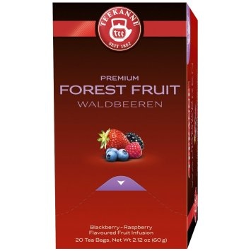 Teekanne Premium Waldbeere Früchtetee Himbeer Brombeeraroma 60g