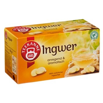 Teekanne Ingwer