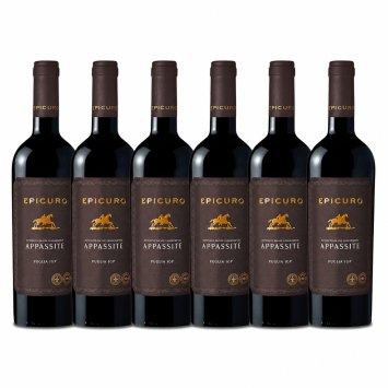 Epicuro Appassite Rosso Passito reife Beerenaromen 4500ml 6er Pack