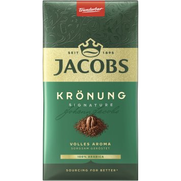 Jacobs Krönung Signature volles Aroma gemahlener Filterkaffee 500g
